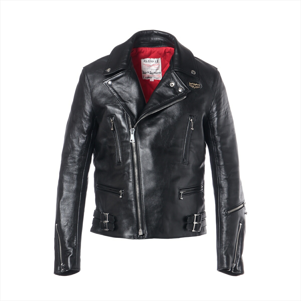 楽天市場】【中古】ルイスレザー レザー レザージャケット 36