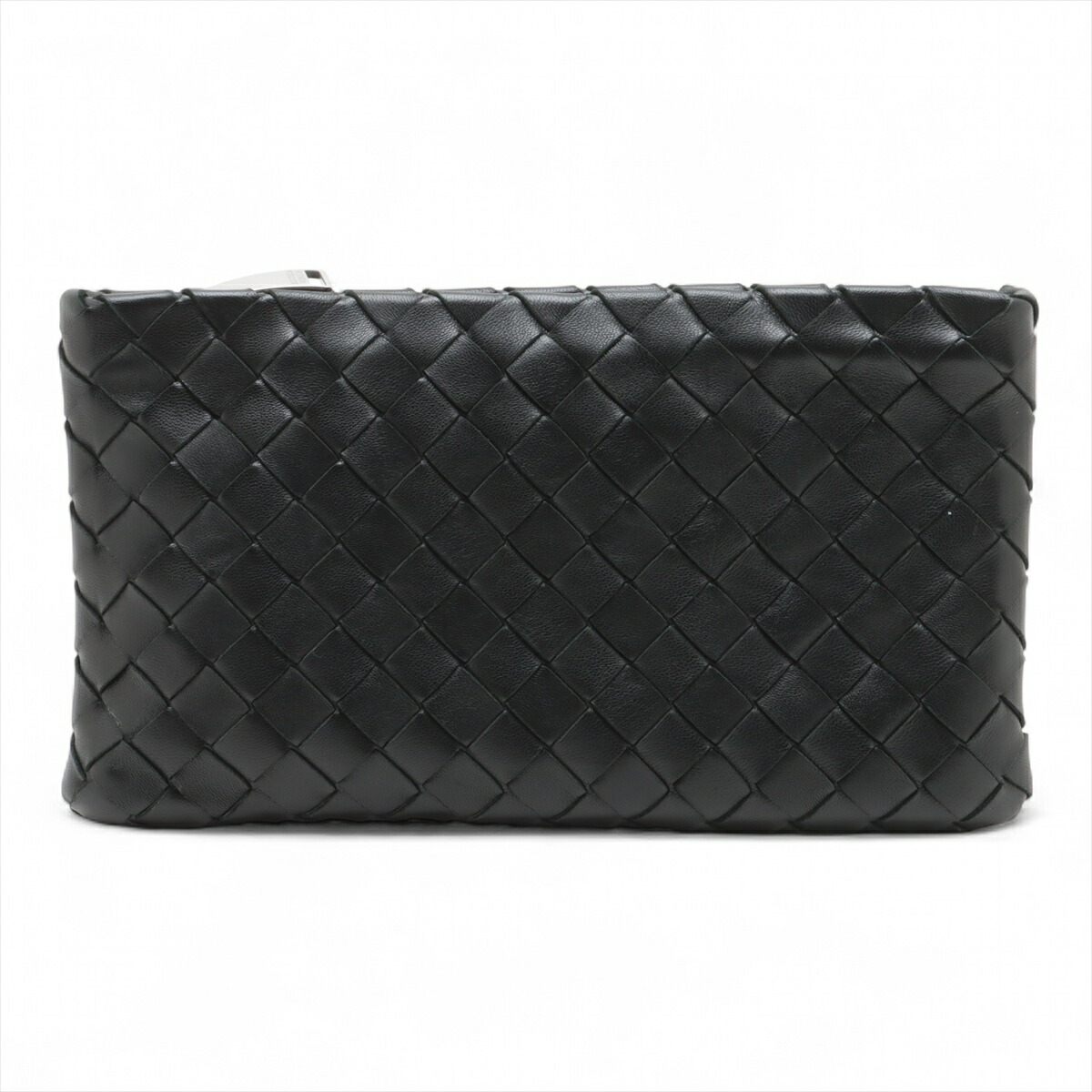 楽天市場】ボッテガヴェネタ イントレチャート リストポーチ 黒