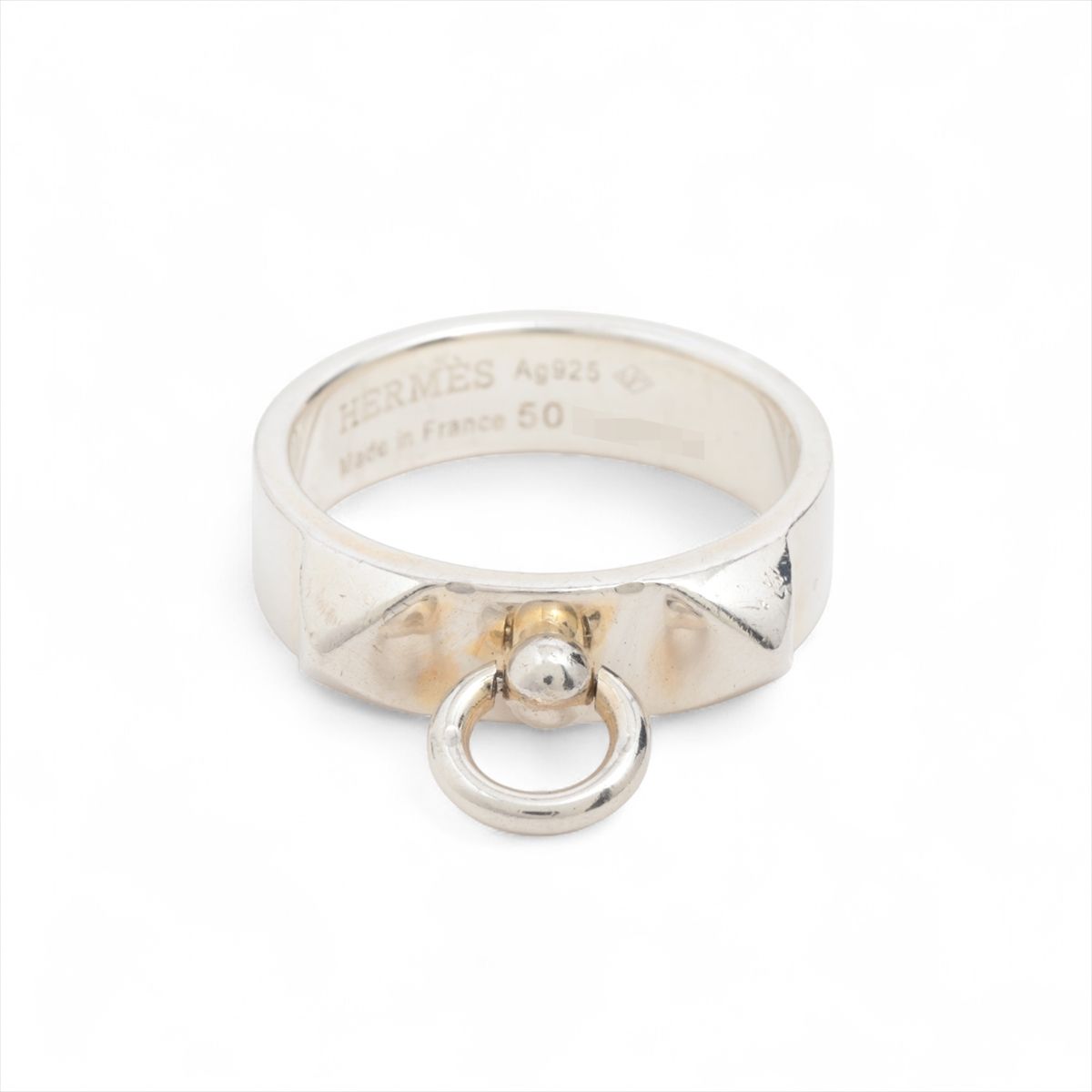 【中古】エルメス コリエドシアン リング 50 925 4.4g シルバー 30,674円