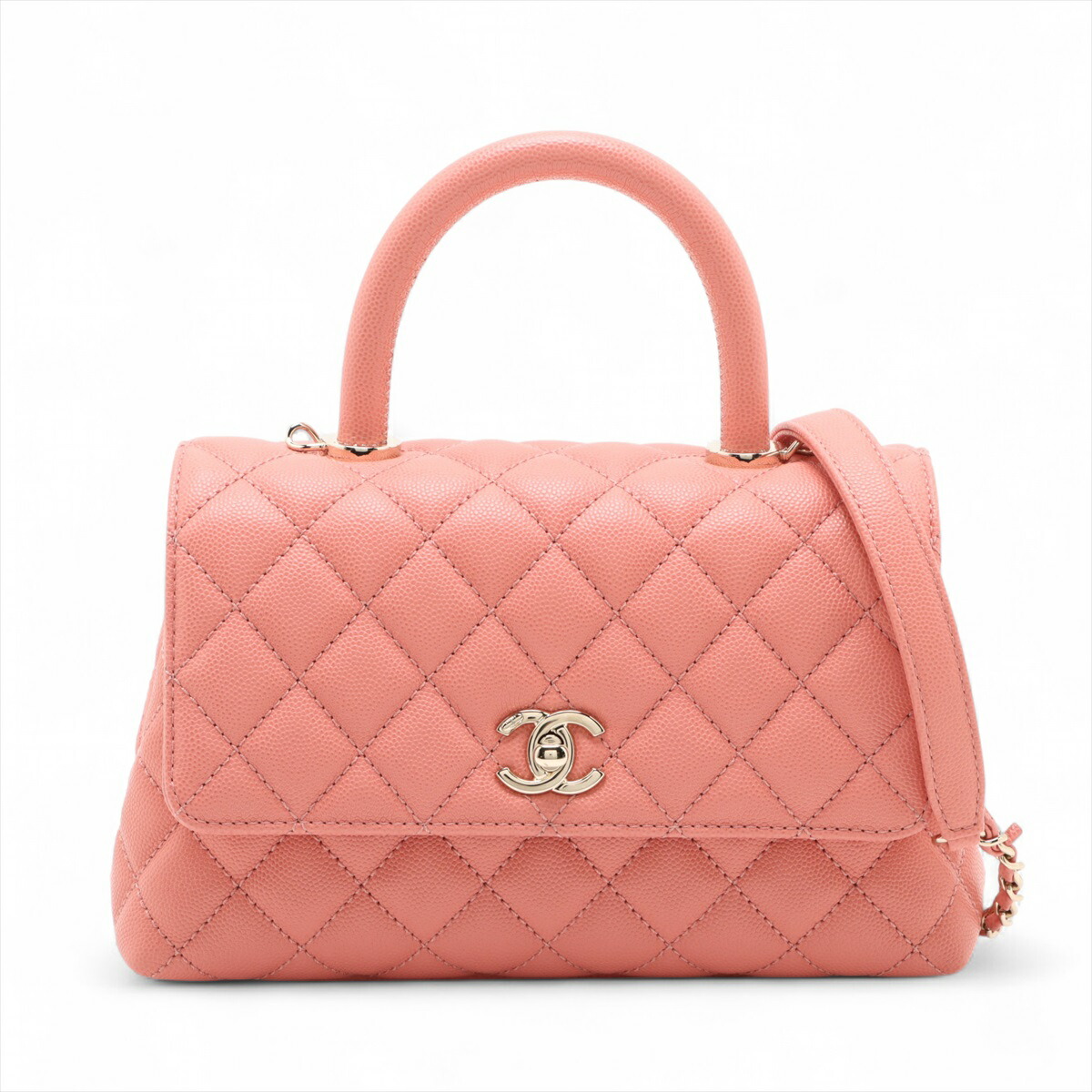 楽天市場】【中古】シャネル ココハンドルミニ 2way ショルダー