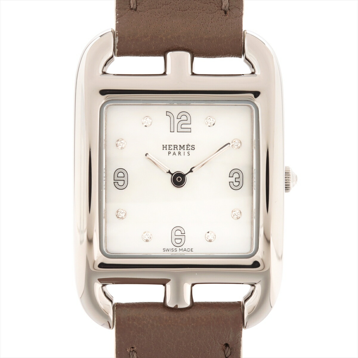 楽天市場】【中古】HERMES エルメス ケープコッド クォーツ SV925