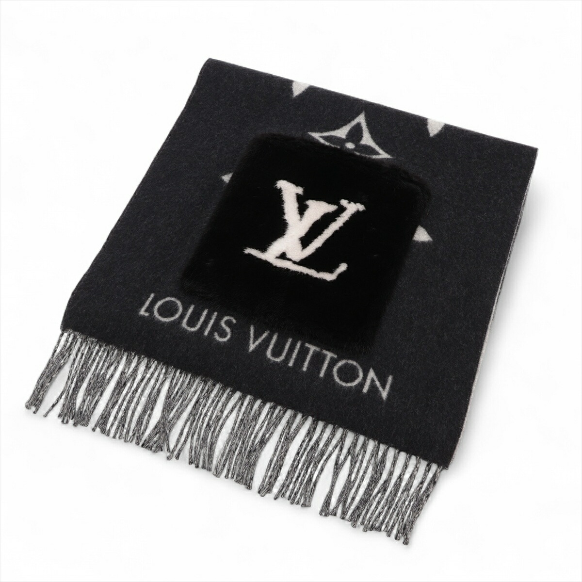 楽天市場】ルイ・ヴィトン エシャルプ レイキャビック マフラー