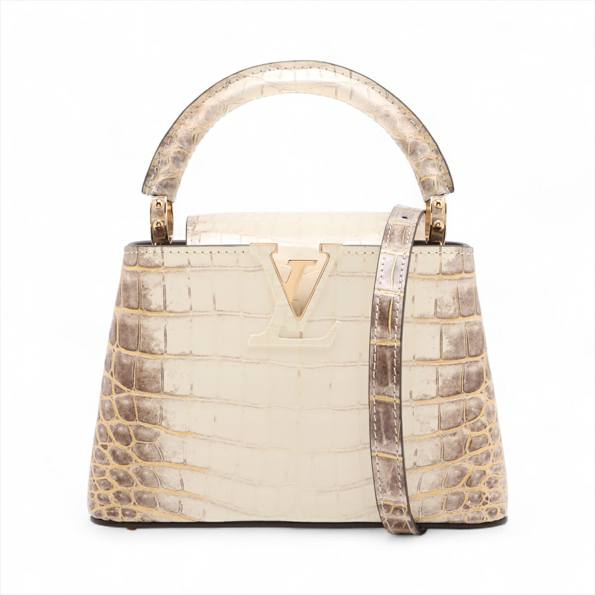 楽天市場】ルイヴィトン エキゾチッククロコ カプシーヌ MINI ヴェール