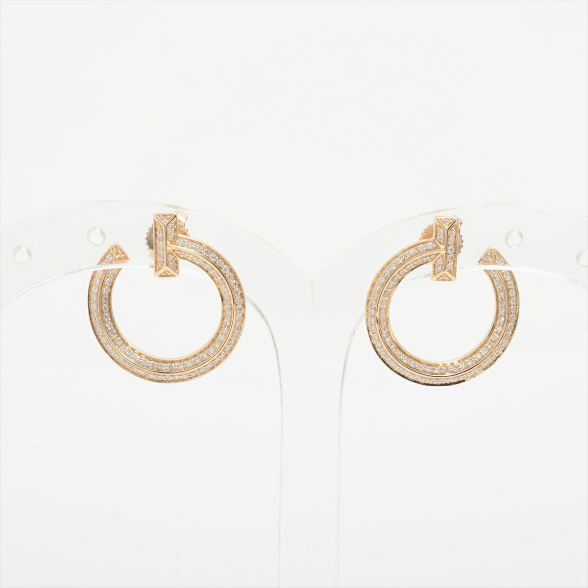 楽天市場】ティファニー T ワン オープン フープ ピアス K18ホワイト