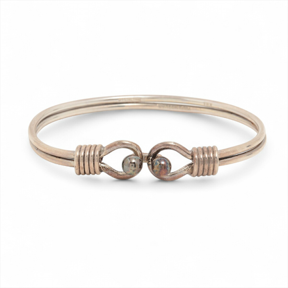 ティファニー SV925/18K フックバングル 楽天市場】【中古】｜TIFFANY＆Co. ティファニー フック＆アイ