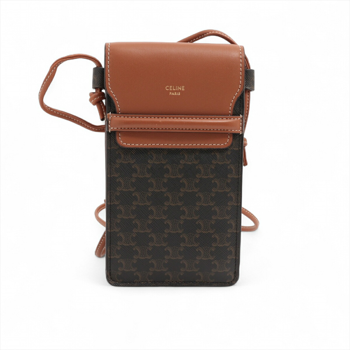 楽天市場】セリーヌ キュイルトリオンフ ミニ バニティ ケース