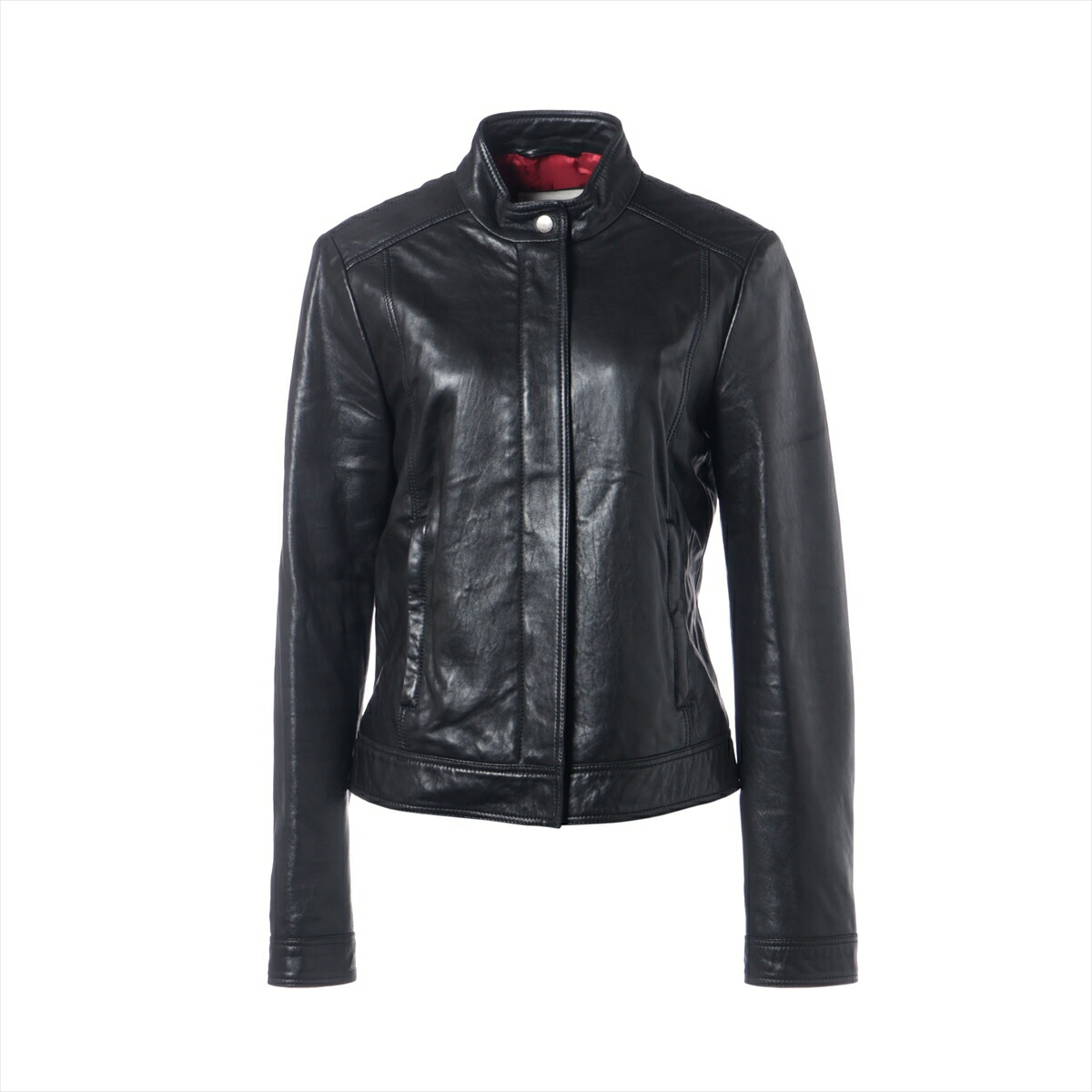 楽天市場】【GUCCI】グッチ『レザーライダースジャケット size40