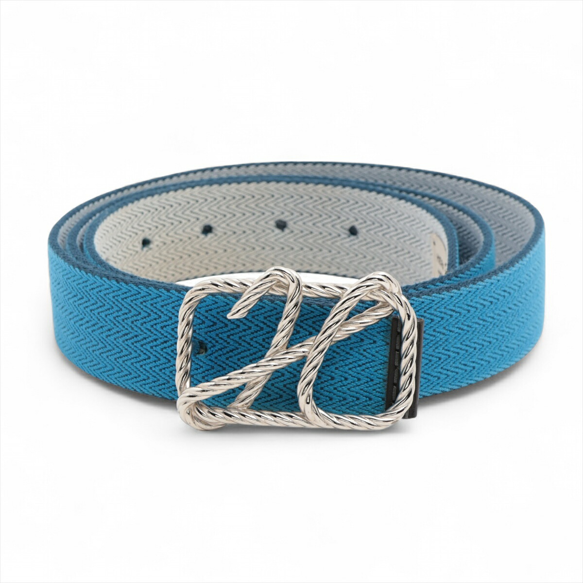 楽天市場】エルメス スマイルバックル ベルト シルバーカラー