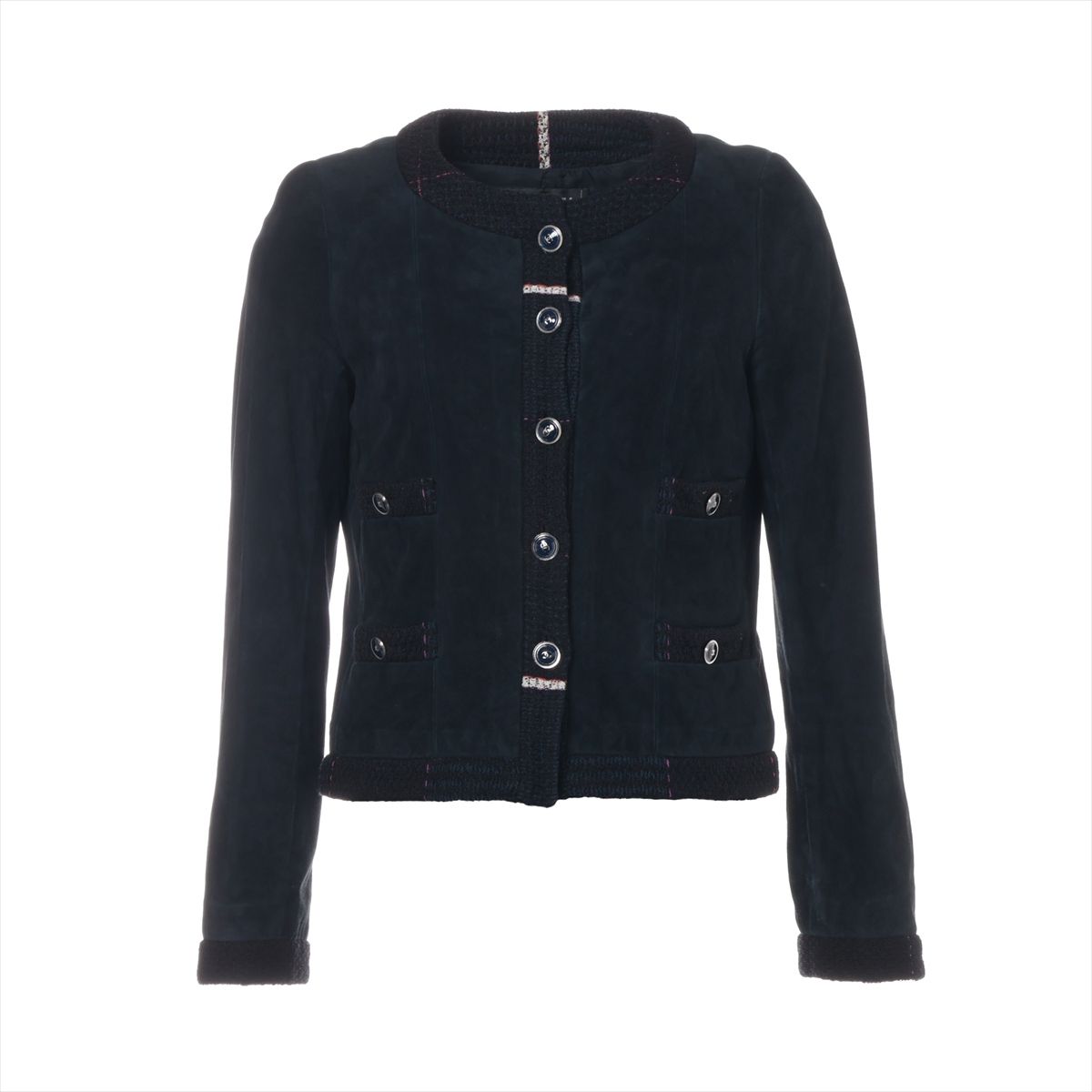 楽天市場】【中古】シャネル ココボタン 97P ウール ジャケット 38