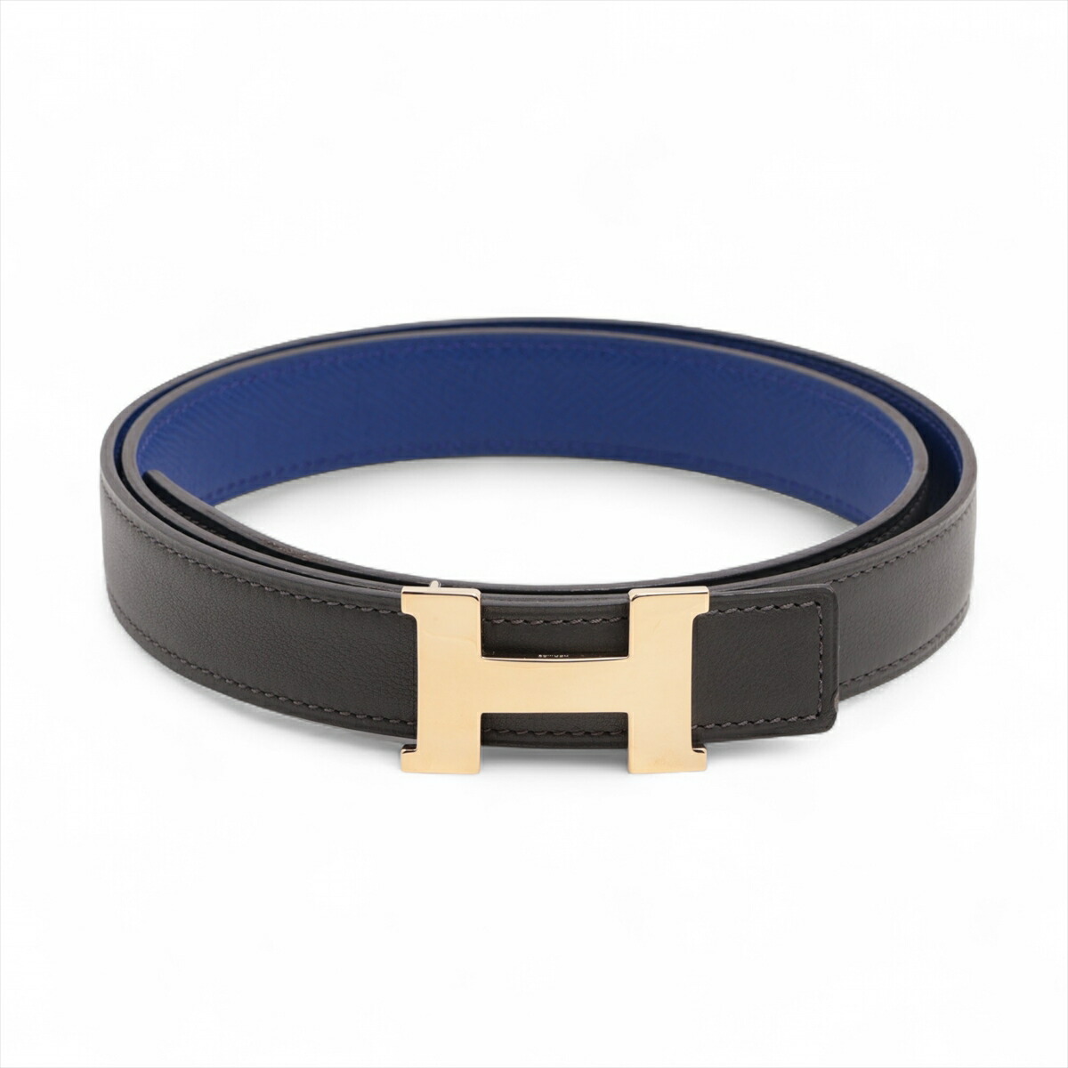 楽天市場】エルメス ミニコンスタンス リバーシブル ベルト 赤