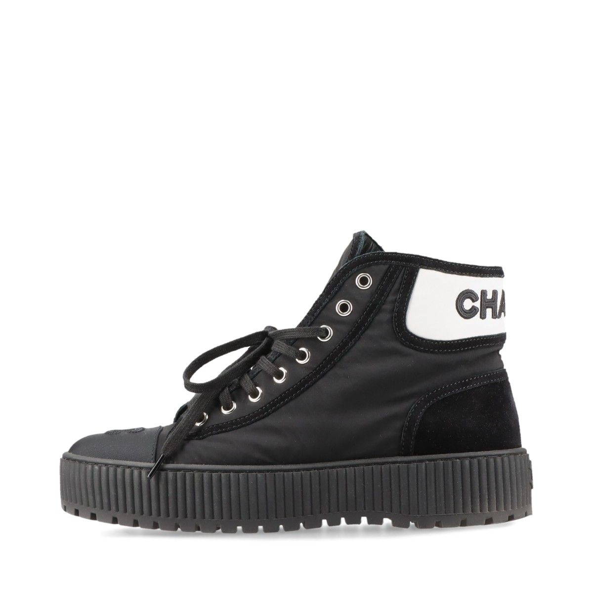 楽天市場】CHANEL シャネル ハイカットスニーカー ココマーク フラット