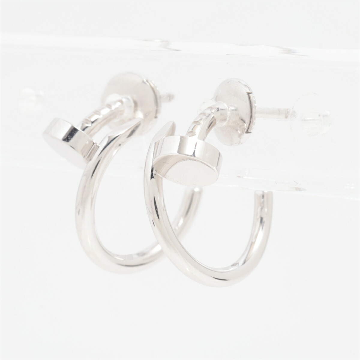 カルティエ ジュストアンクル ピアス YG 美品 カルティエ YGピアス ジュストアンクル ミニ｜ブランド買取なら