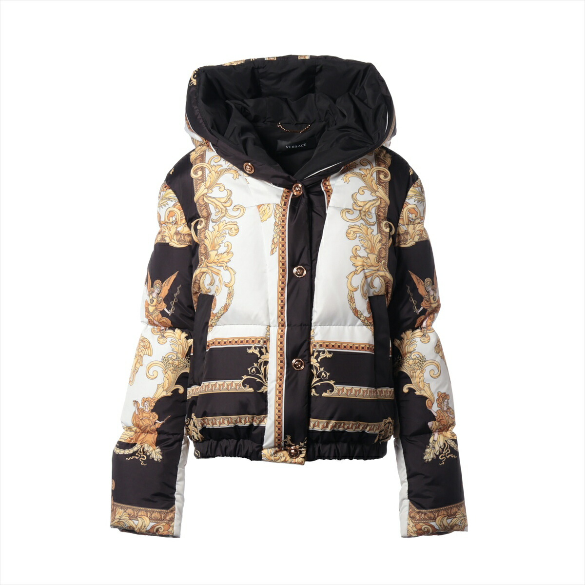 楽天市場】ヴェルサーチ（VERSACE）☆ ダウンジャケット・フーデッド
