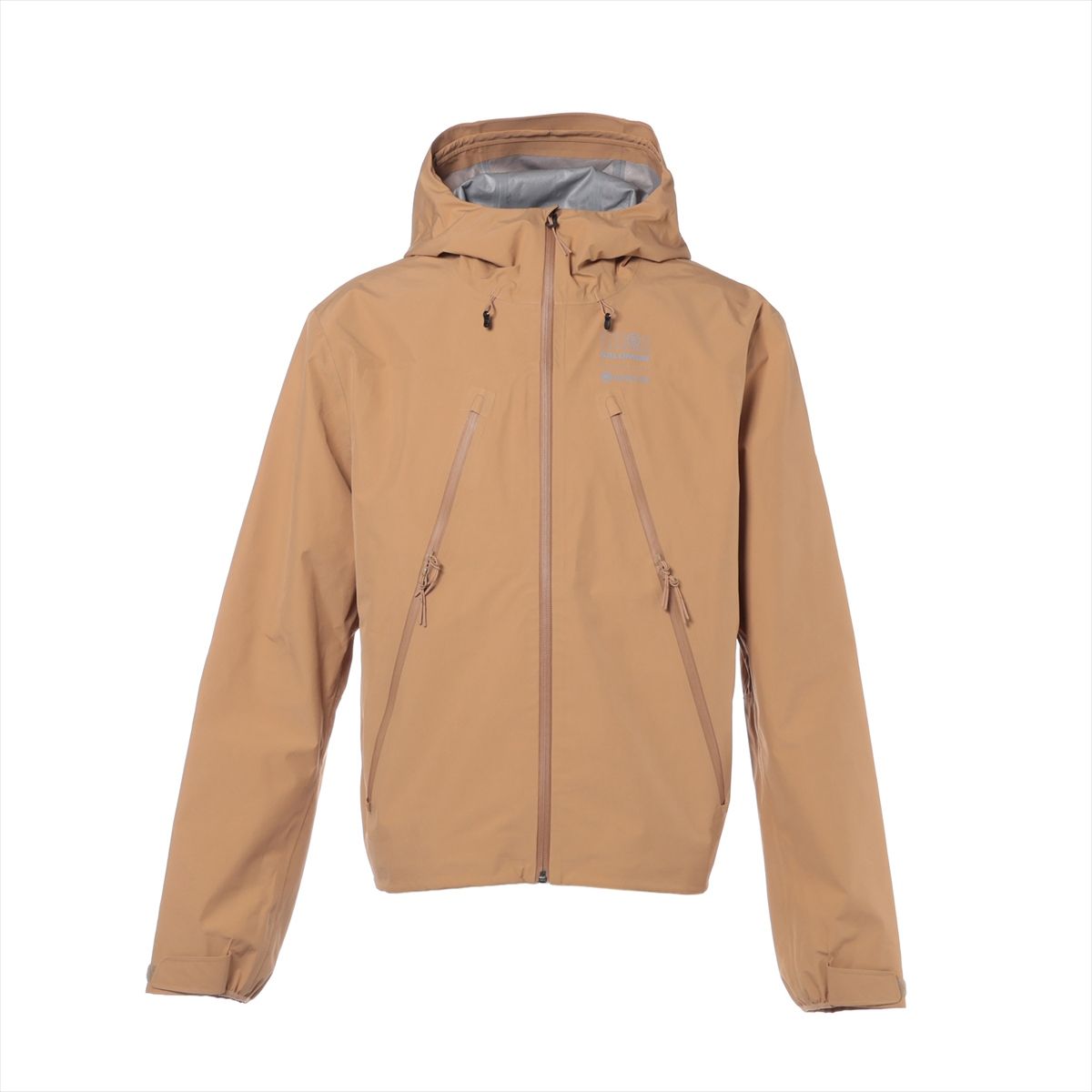 【中古】MM6 ポリエステル 上衣 XL メンズ ベージュ  サロモン 共同研究 SH0AM0031 GORE-TEX ボンネット付き添い人ウィンドブレーカー