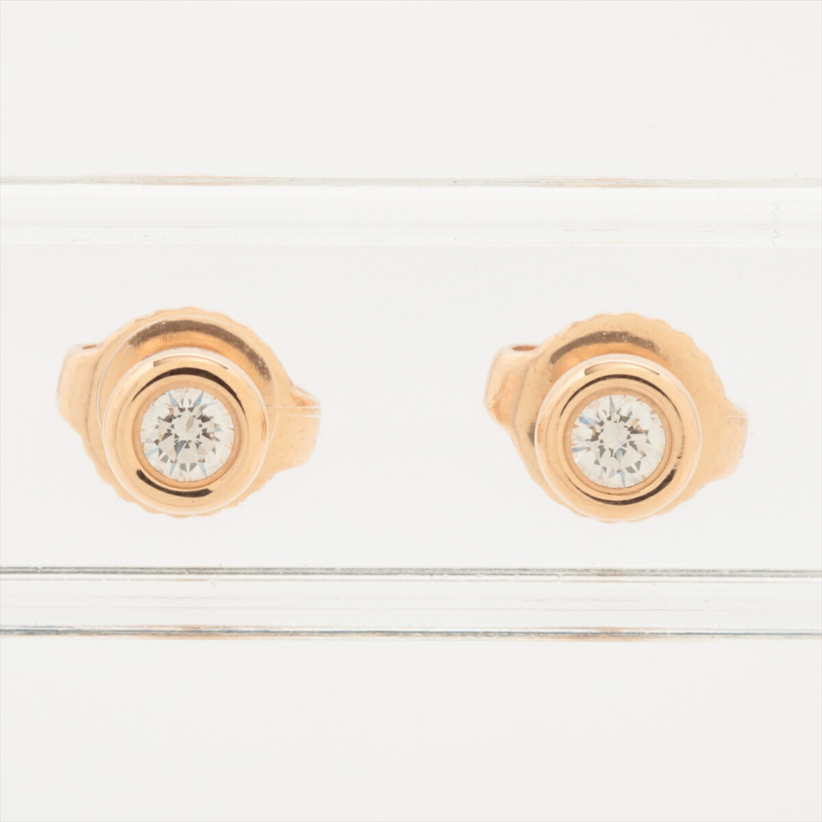 楽天市場】【緑屋質屋】ティファニー バイザヤード ピアス 合計0.06ct