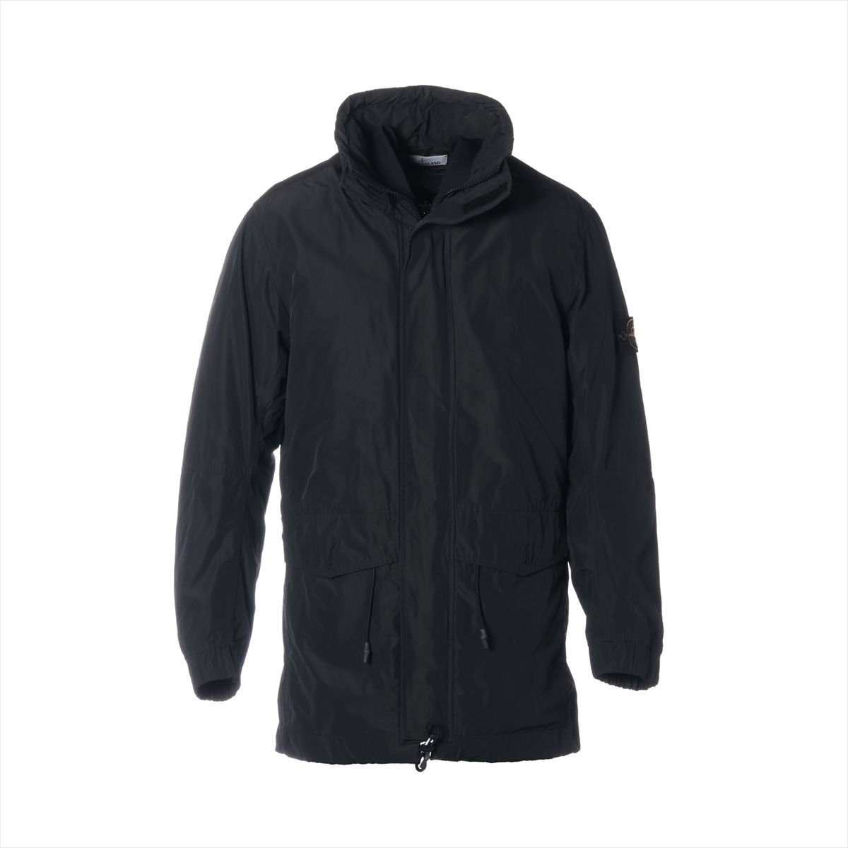 【中古】ストーンアイランド ポリエステル 上衣 M メンズ 黒いこと ラインドライブ付  671540826 4WAY ボンネット納める