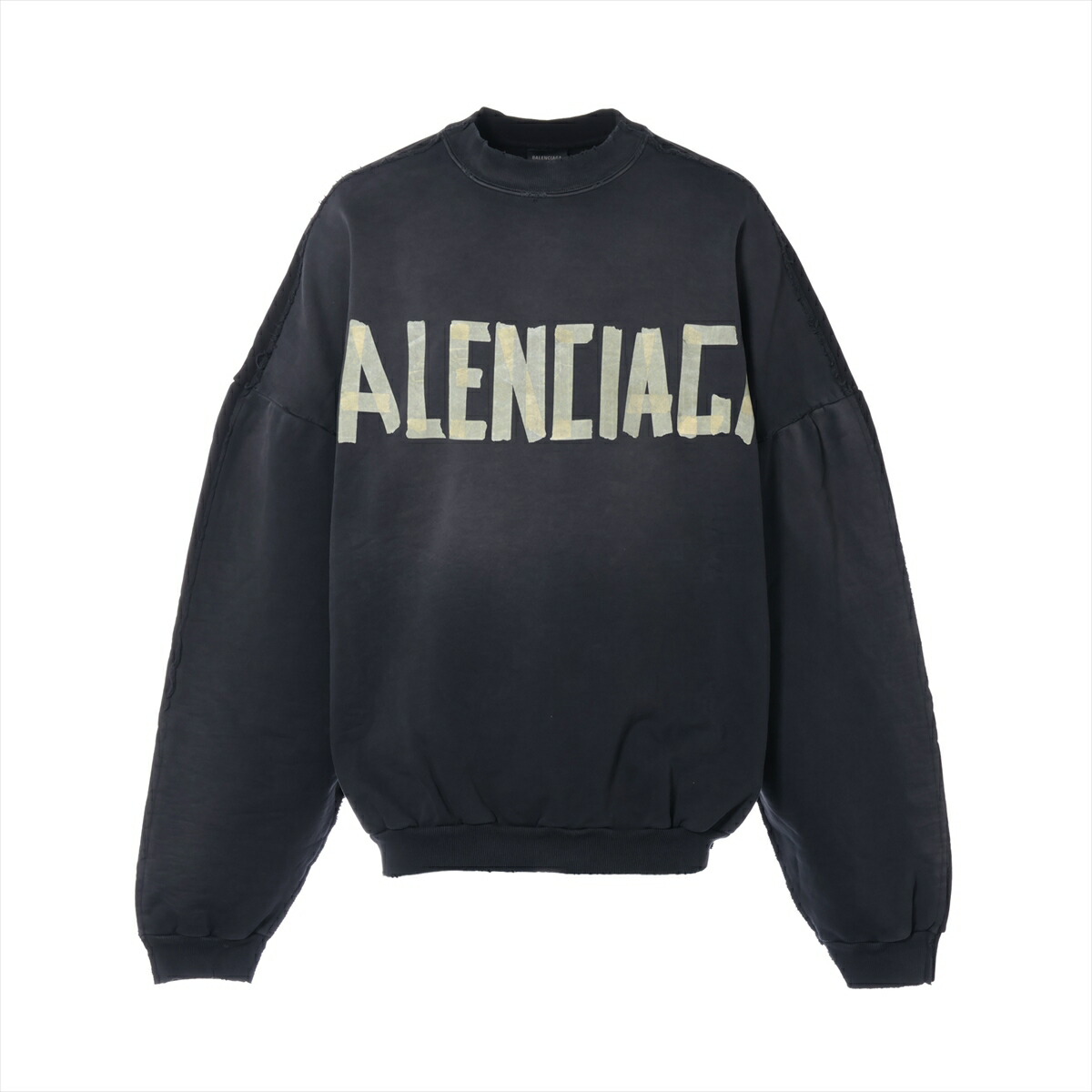楽天市場】【中古】BALENCIAGA 23AW Tape Type Sweatshirt USED加工