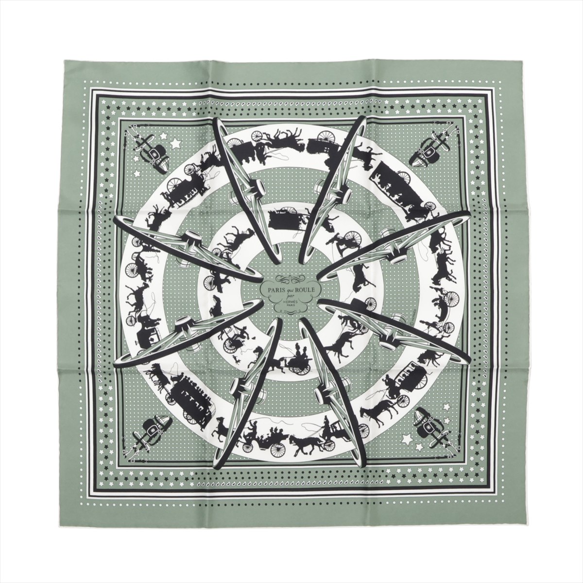 楽天市場】HERMES エルメス カレ70 Balade en Berline Application