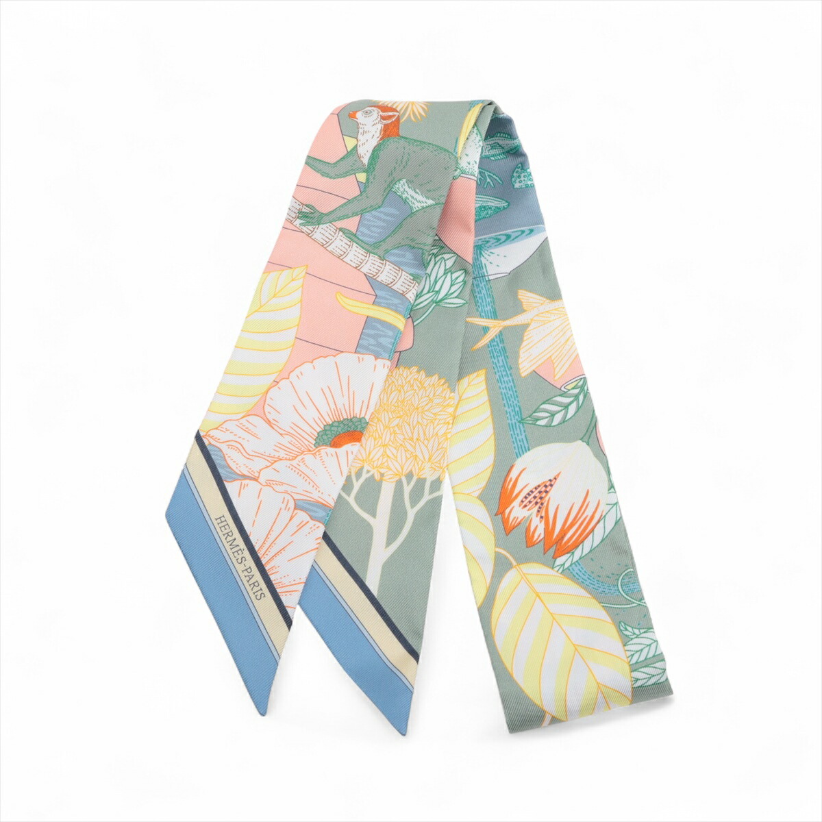 【新品未使用／タグ付き】HERMESツイリー Twilly 《グラン・アパラ》 2025年最新】エルメス ツイリー グランアパラの人気アイテム - メルカリ