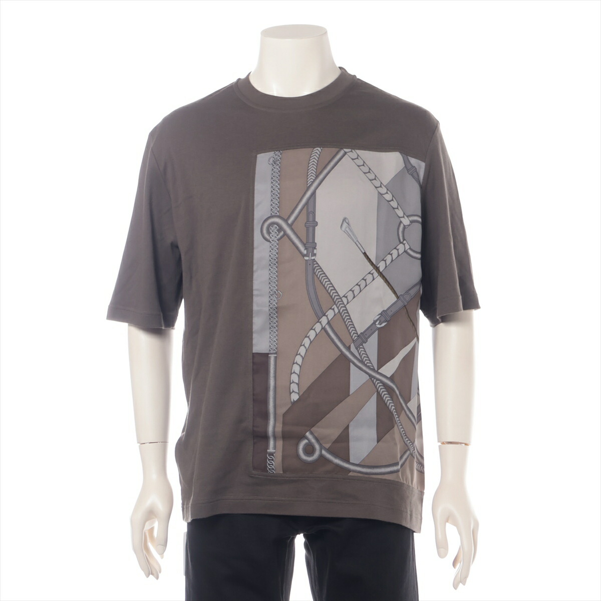 楽天市場】HERMES エルメス Tシャツ サイズ:L 21AW ワンポイント