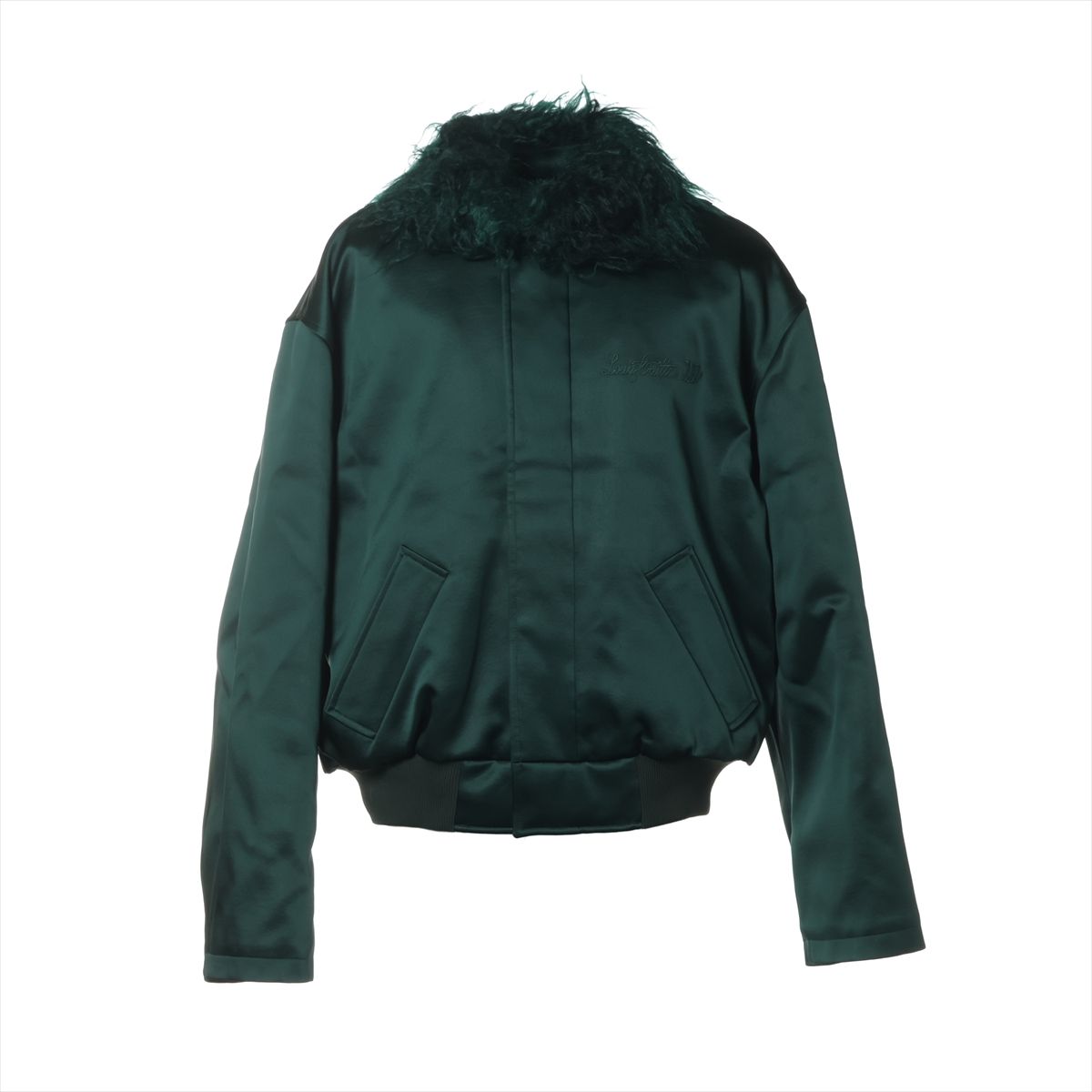 【中古】ヴィトン 22AW ウール ジャケット 56 メンズ グリーン RM222 HNB81E0U1|ALLU 店