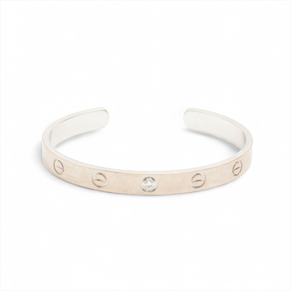 楽天市場】カルティエ Cartier バングル オープン ラブ LM ラージ