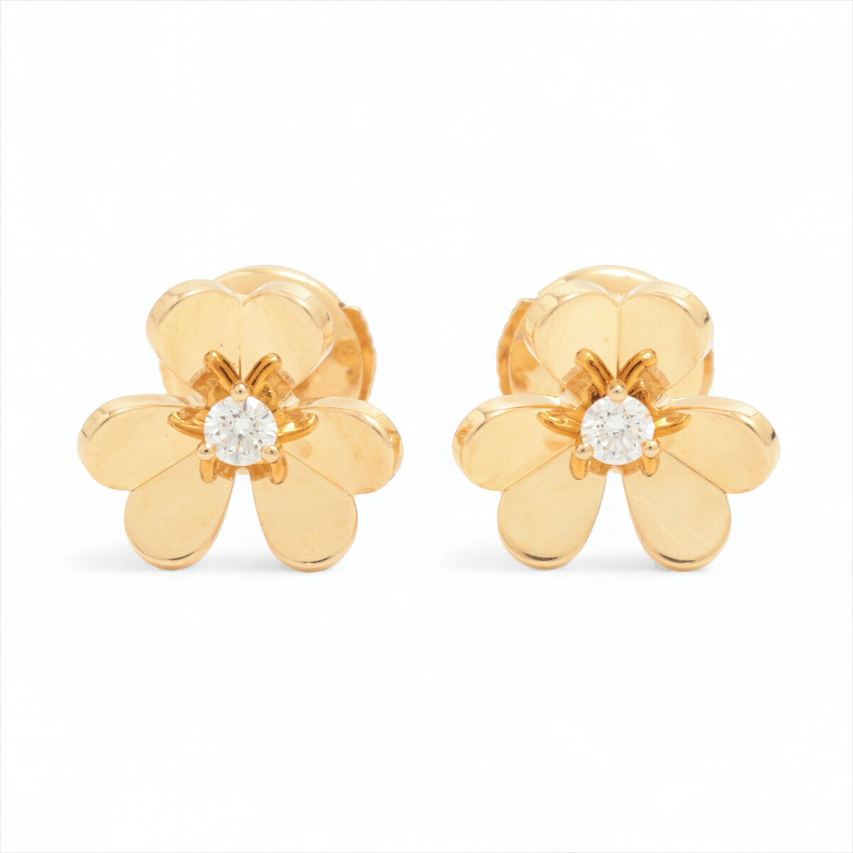 楽天市場】ヴァンクリーフ＆アーペル フリヴォル ミニ K18ローズ