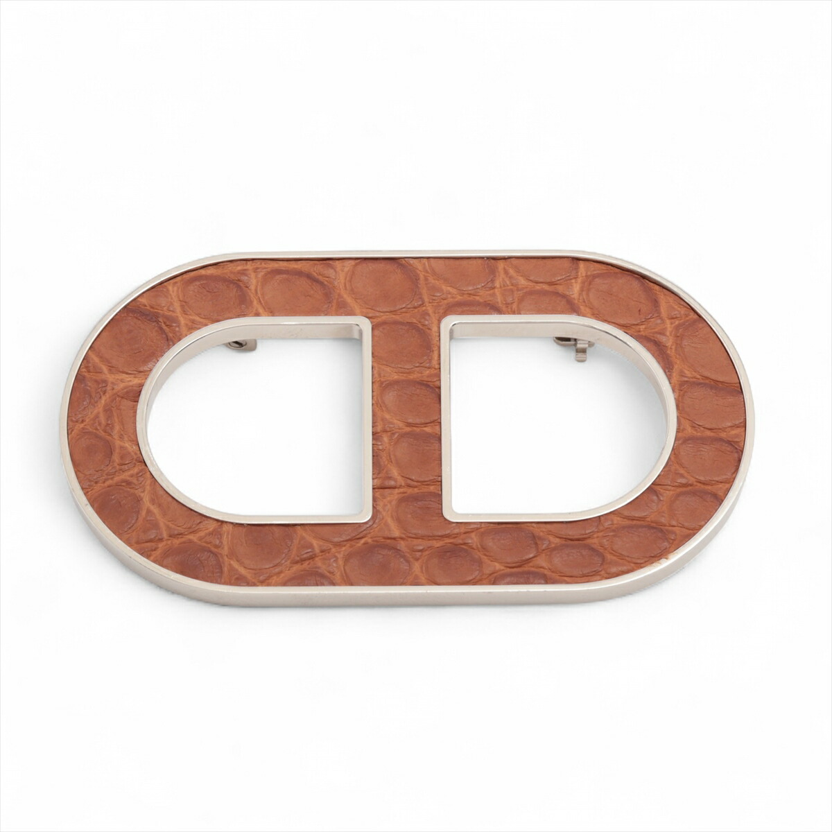 楽天市場】エルメス ブローチ シェーヌダンクル プシエール/ゴールド