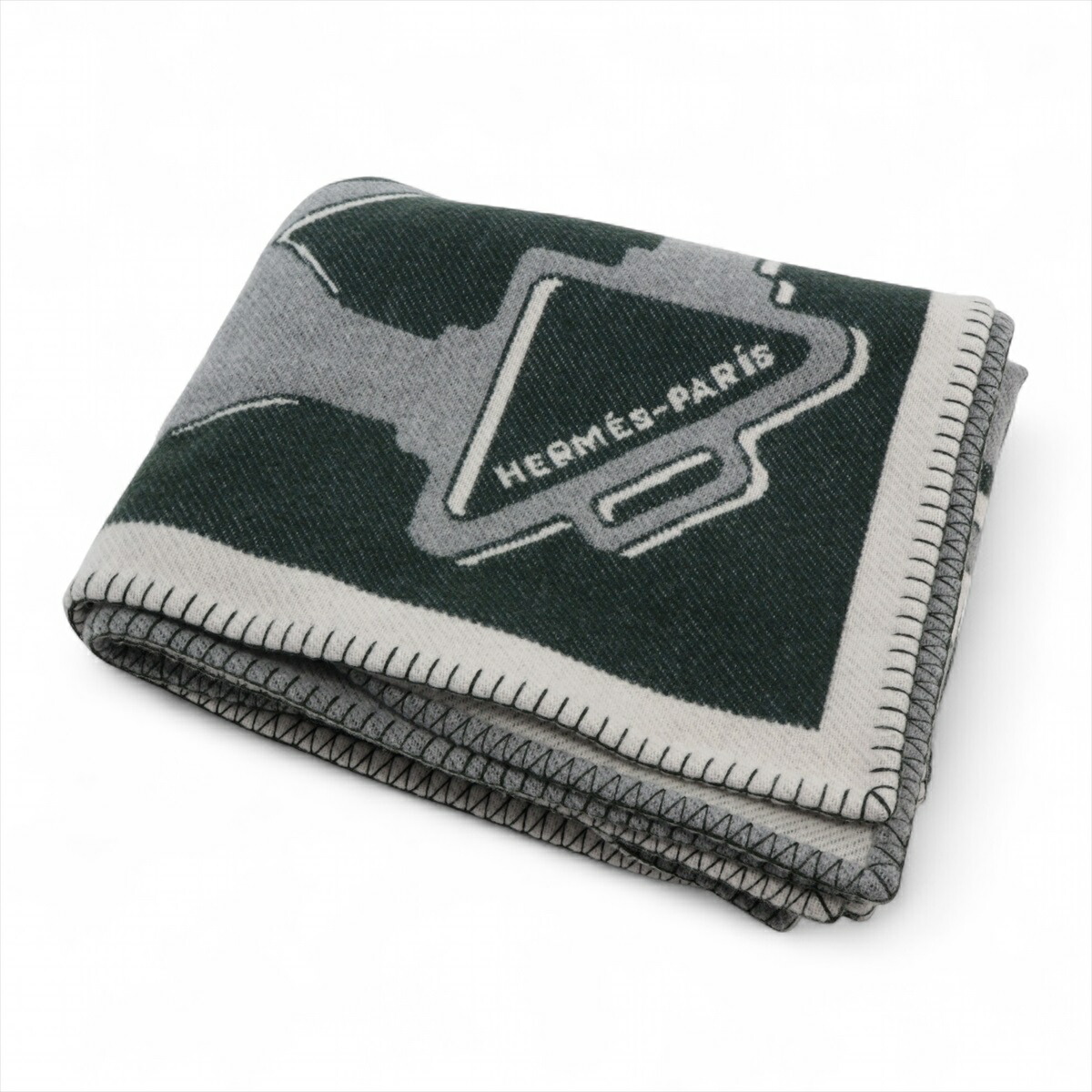 楽天市場】【エルメス】Hermes カシミヤ100% ホース 馬 大判