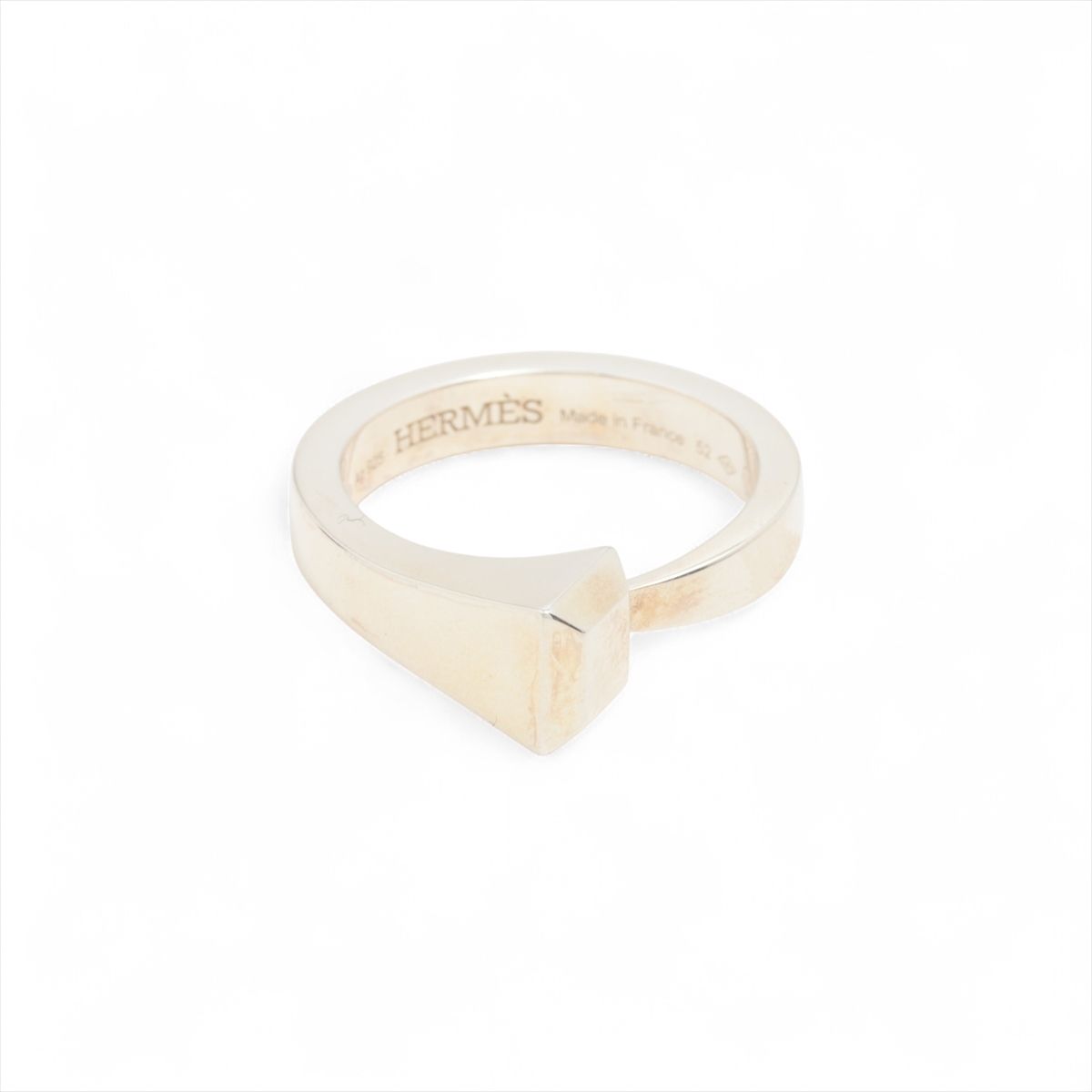 【中古】エルメス クルードフォルジュ 2021 輪っか 52 925 5.5g しろがね色