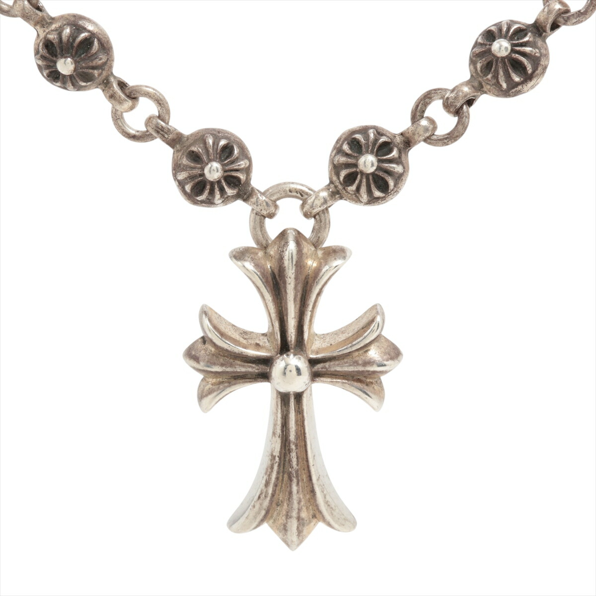 楽天市場】クロムハーツ【CHROMEHEARTS】ラバーCHクロス/ネックレス