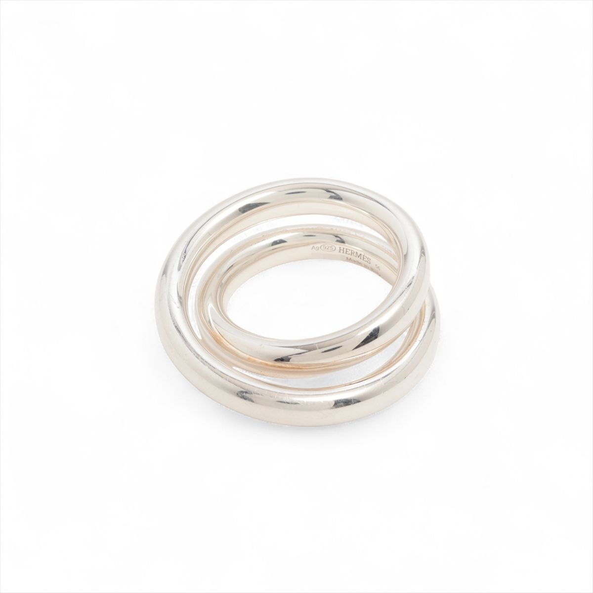 【中古】エルメス ヴェルティージュ 2025 リング 56 925 17.4g シルバー｜ALLU 店