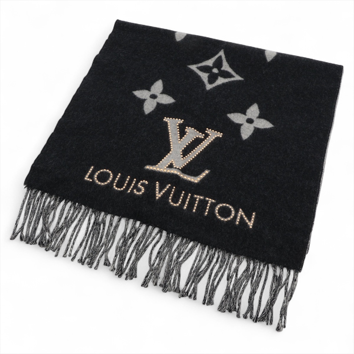 LOUIS VUITTON / エシャルプ・レイキャビック_モノグラム_BLK/カシミア/BLK/メンズ// 楽天市場】【中古】ルイ ヴィトン エシャルプ レイキャビック マフラー