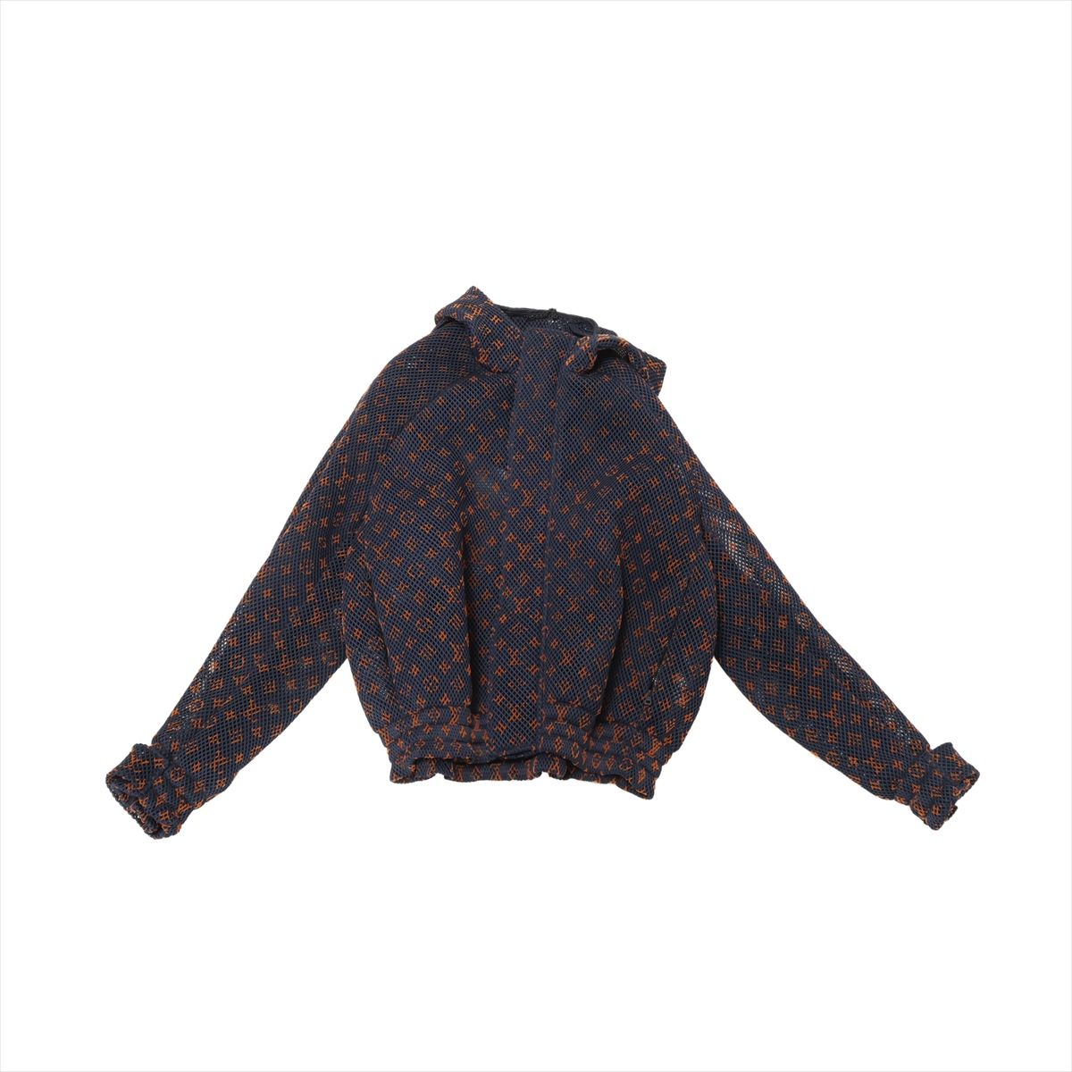 【中古】ヴィトン 23SS ポリエステル ブルゾン 50 メンズ ネイビー RM231Q メッシュ グラディエントモノグラムメッシュブルゾン|ALLU 店