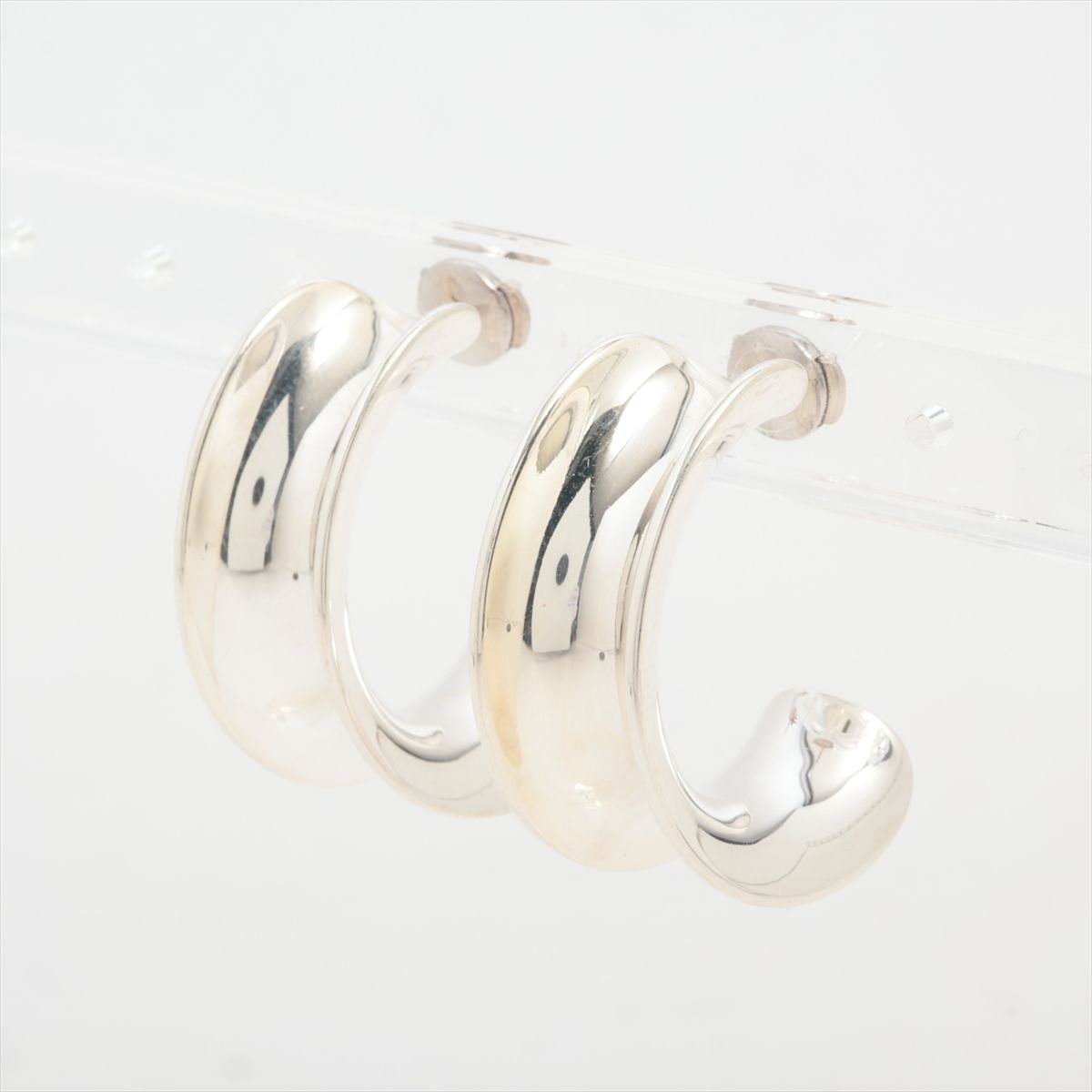【中古】エルメス レポンスTGM 2021 ピアス(両耳用) 925 20.4g シルバー
