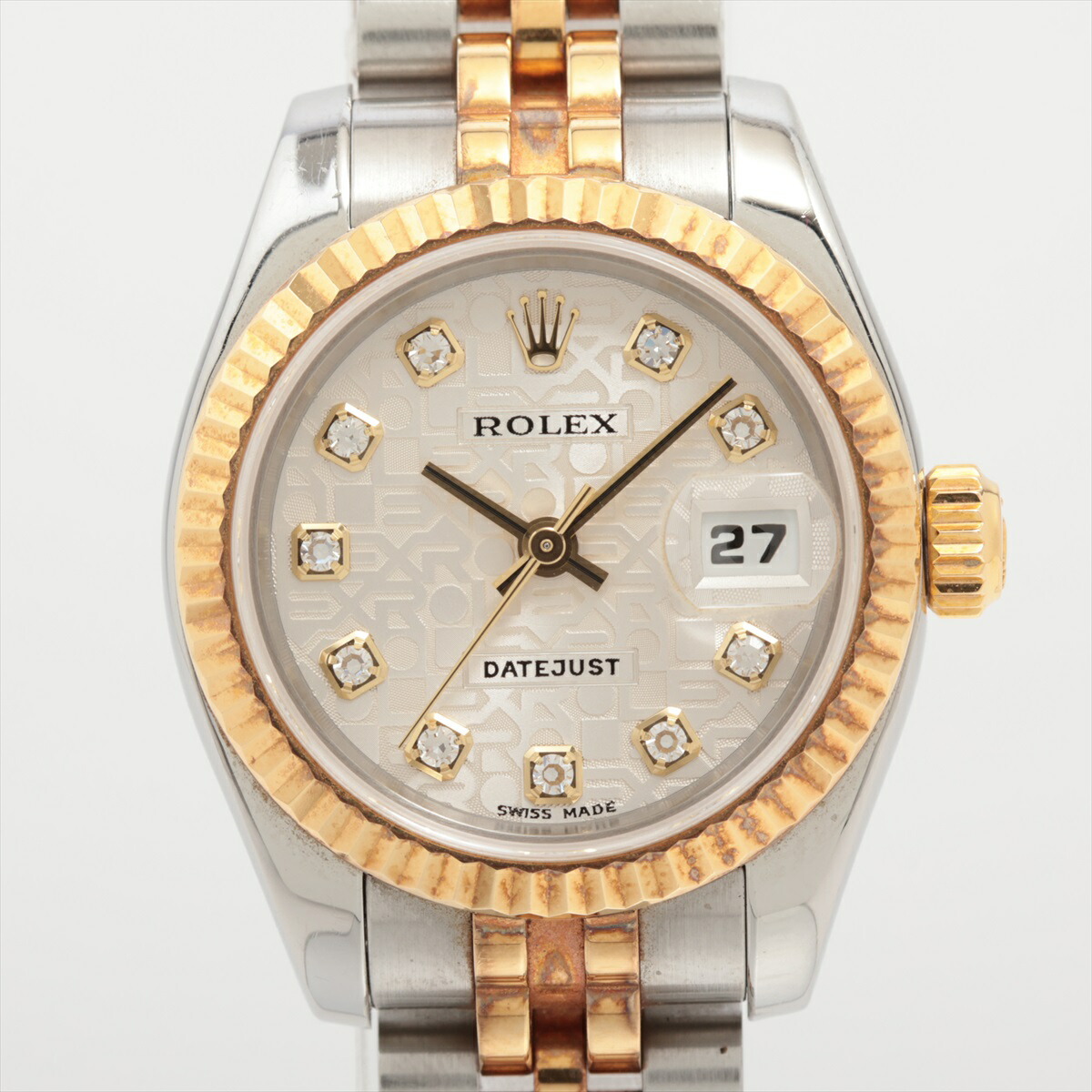 楽天市場】【中古】ロレックス デイトジャスト 179173 Z番 ルーレット