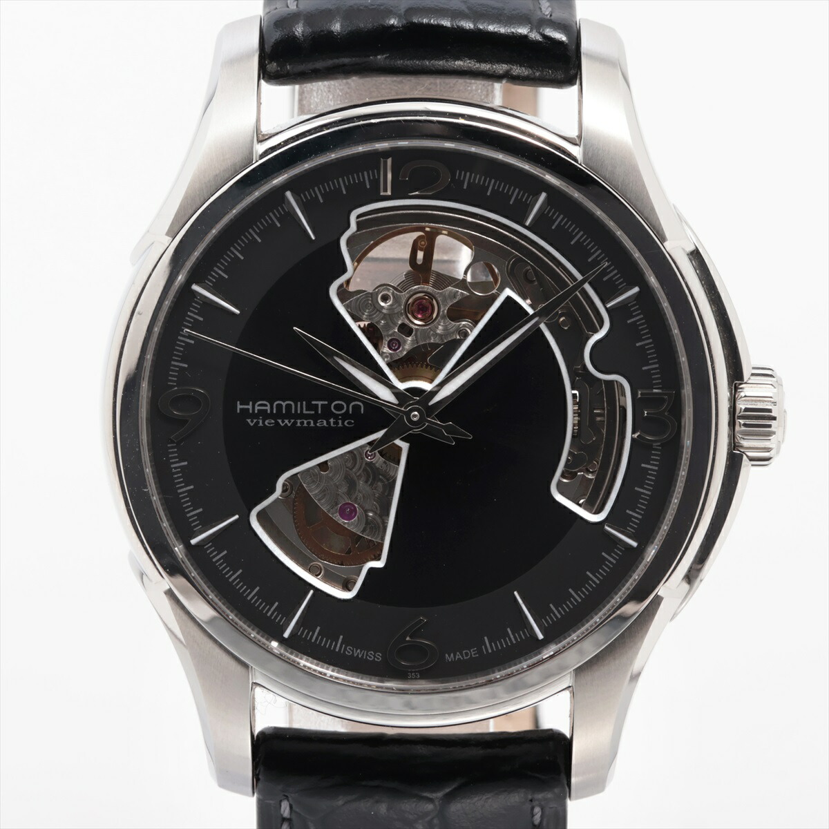 HAMILTON ハミルトン ジャズマスター H324111 クオーツ 黒文字盤 楽天市場】HAMILTON ハミルトン ジャズマスター H324111 メンズ SS/革