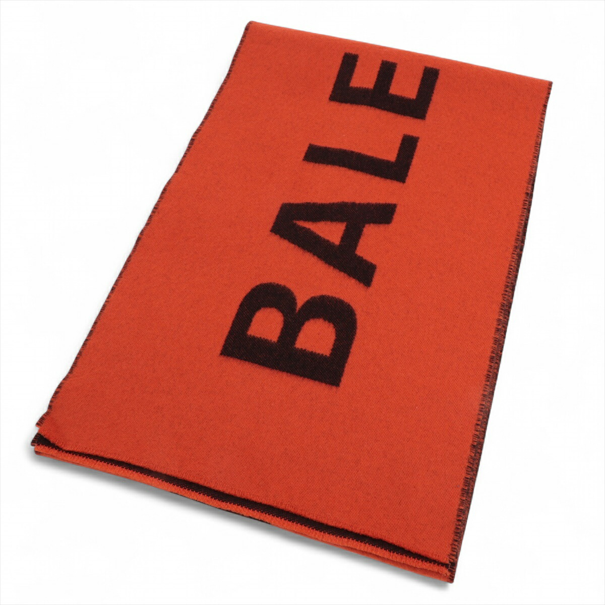 楽天市場】バレンシアガ フットボールスカーフ ロゴマフラー ブラック