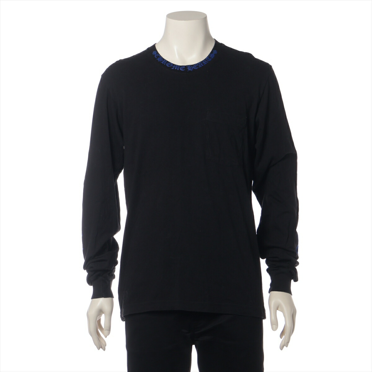 楽天市場】クロムハーツ ロングTシャツ V1 黒／赤 Lサイズ 長袖 : SKYTREK