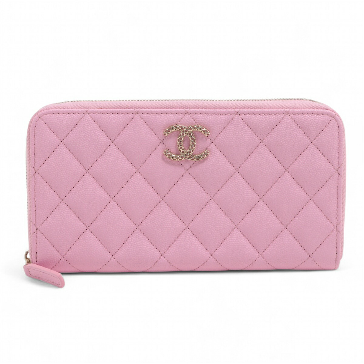 楽天市場】CHANEL ラウンドファスナー ミディアム ウォレット