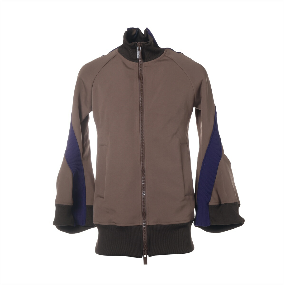 良品　sacai 22AWジップアップジャケット22-02803M サイズ2 Sacai ジップアップ ジャケット | ブラック | FARFETCH JP