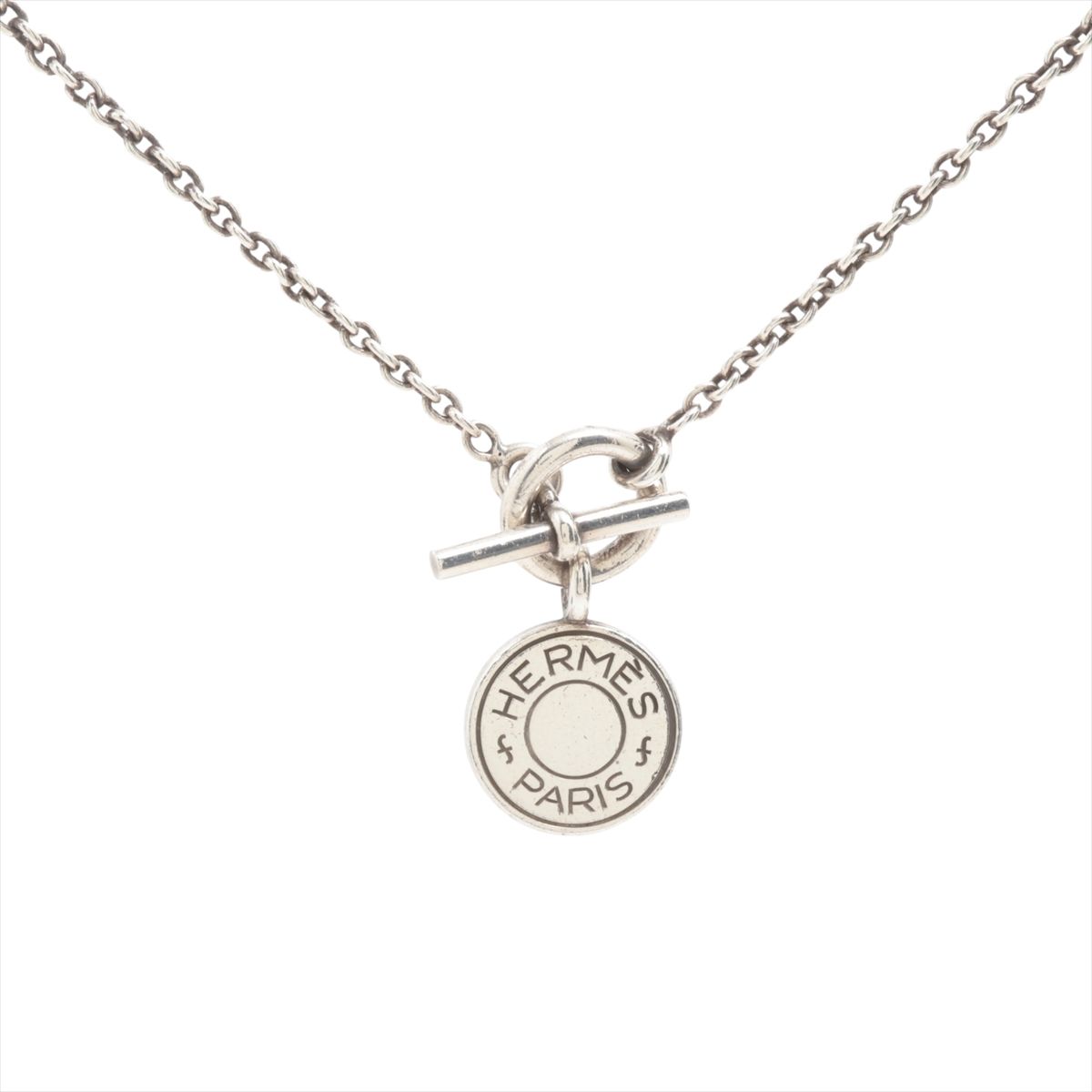 【中古】エルメス セリエ ネックレス 925 9.5g シルバー