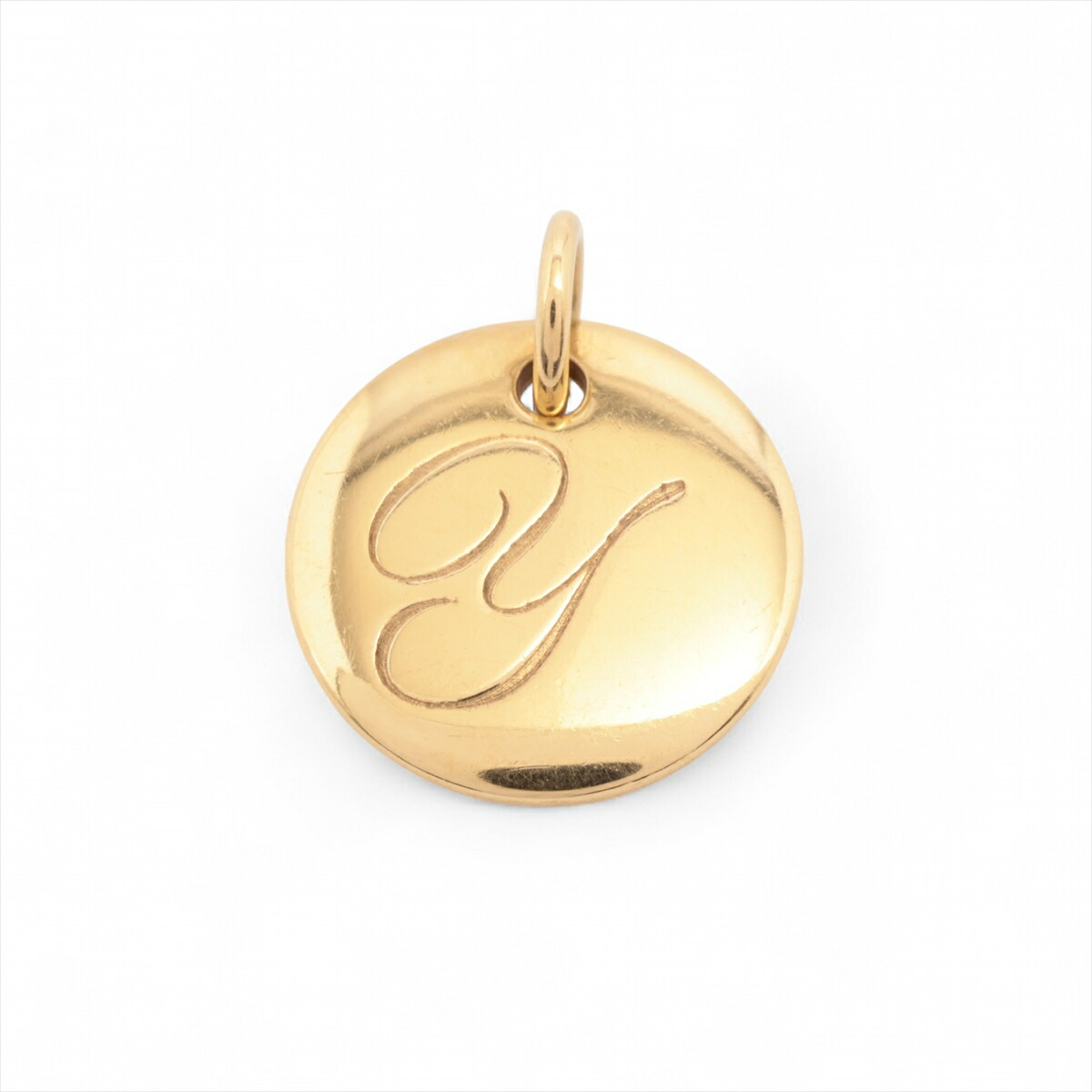 【最終値下】ティファニー N nイニシャル 18Kレターゴールドトップ 最終値下】ティファニー N nイニシャル 18Kレターゴールドトップ