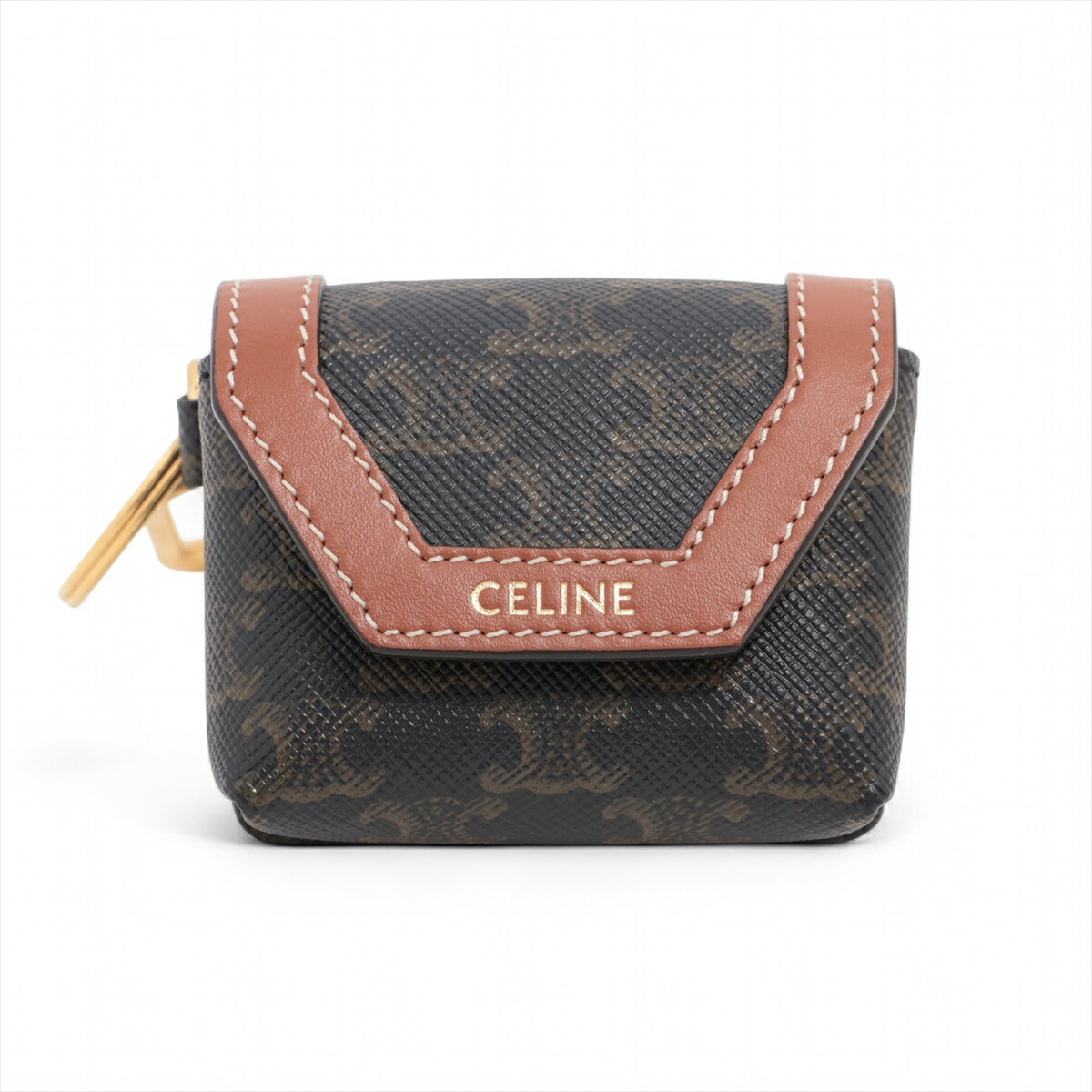 セリーヌキャンバストリオンフ AirPodsケース 楽天市場】セリーヌ CELINE AirPods ケース ブラウン レディース 10h40