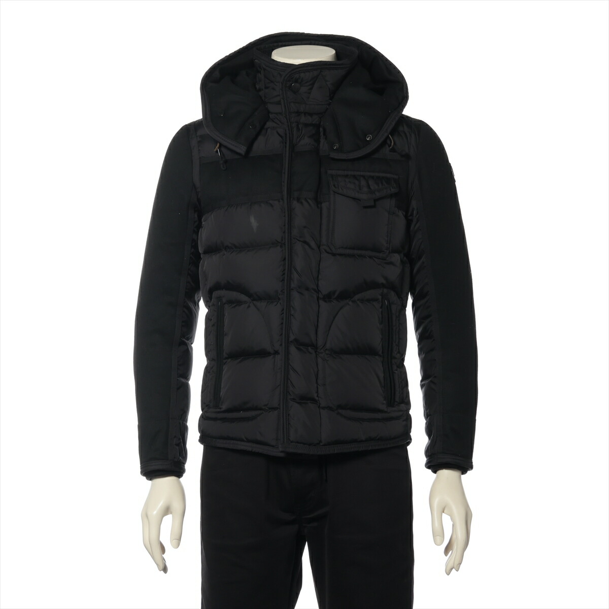 楽天市場】MONCLER RYAN DOWN JACKET BLACK Size-4 C20914139285