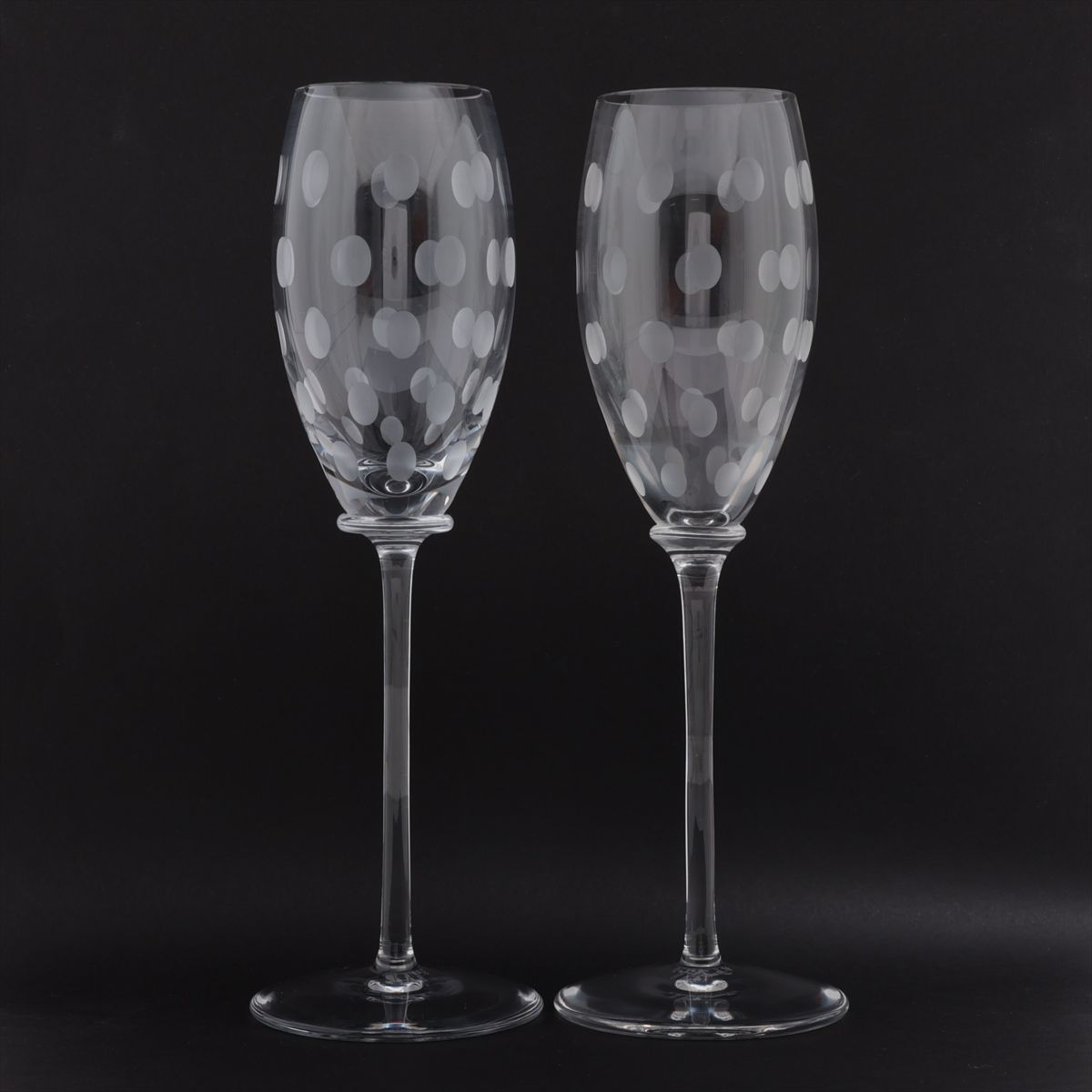 楽天市場】HERMES エルメス ファンファール シャンパングラス 水玉模様