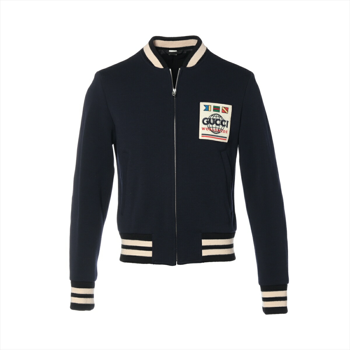 楽天市場】【グッチ】Gucci GGゴースト シルク スカジャン ボンバー