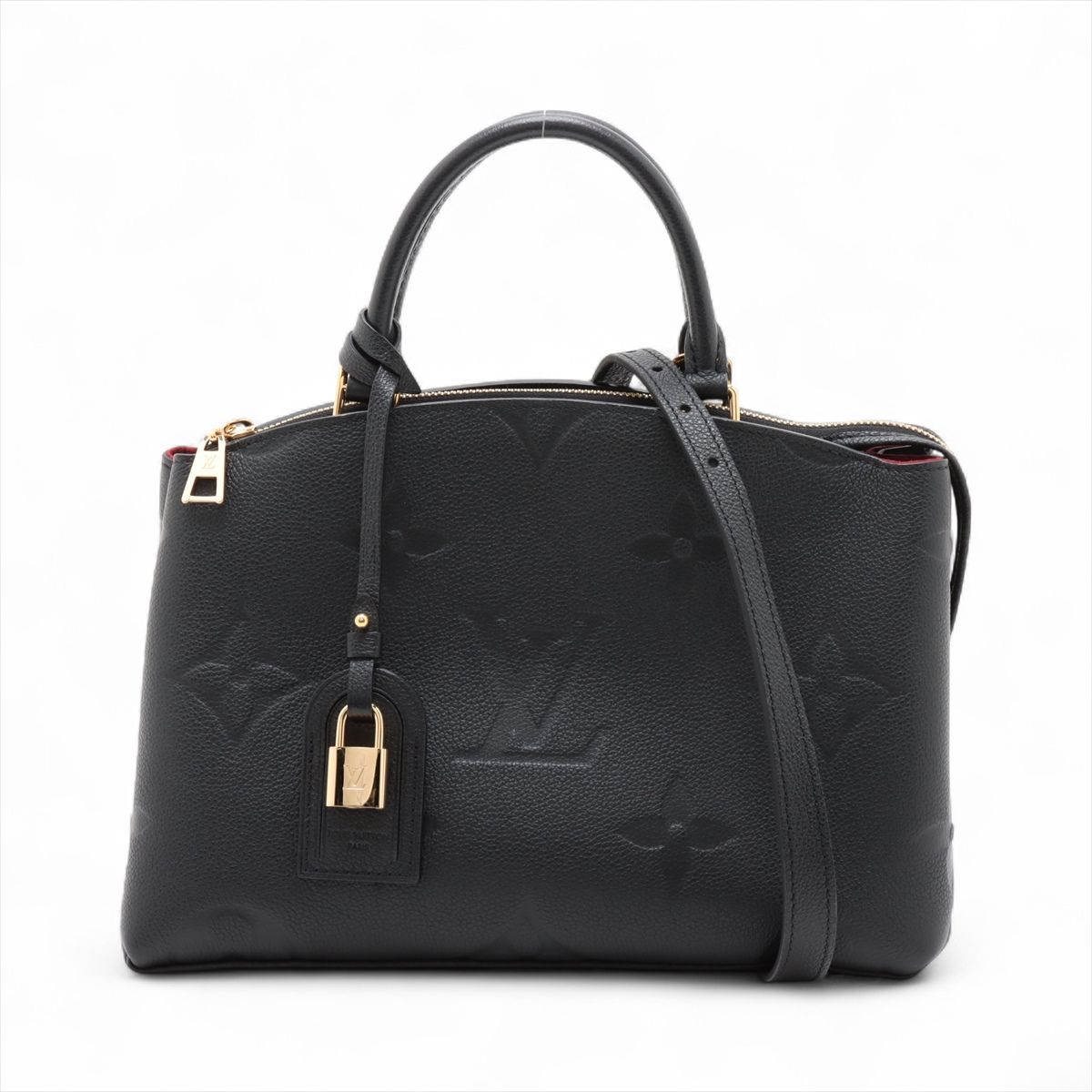 【中古】ヴィトン モノグラム アンプラント プティ パレ PM M58916 ブラック RFID反応あり｜ALLU 店