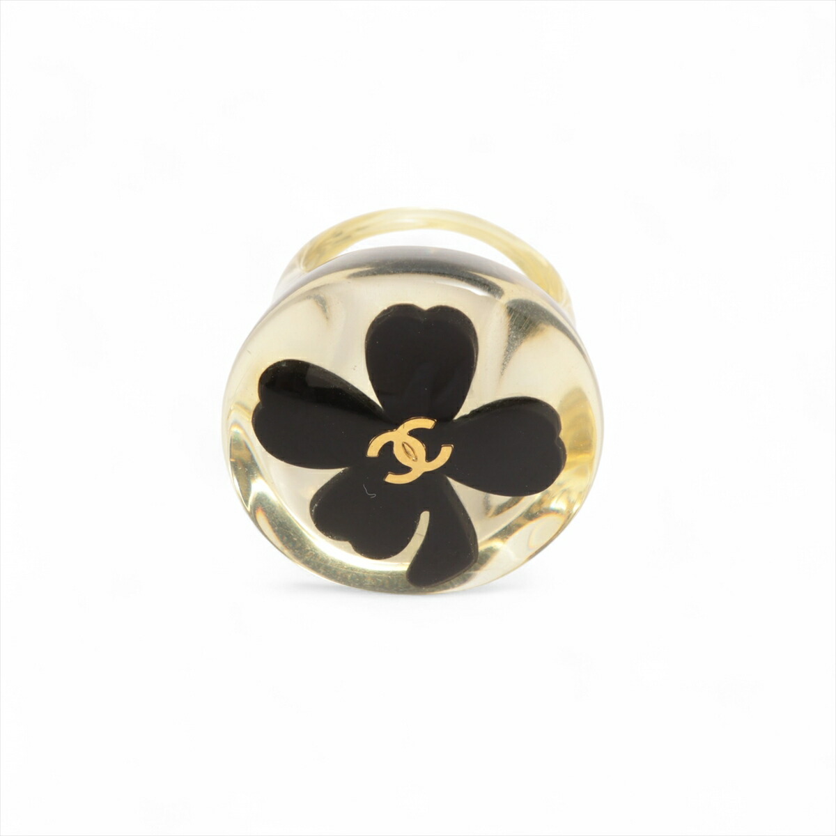 楽天市場】美品 シャネル CHANEL ココマーク 四葉 クローバー リング