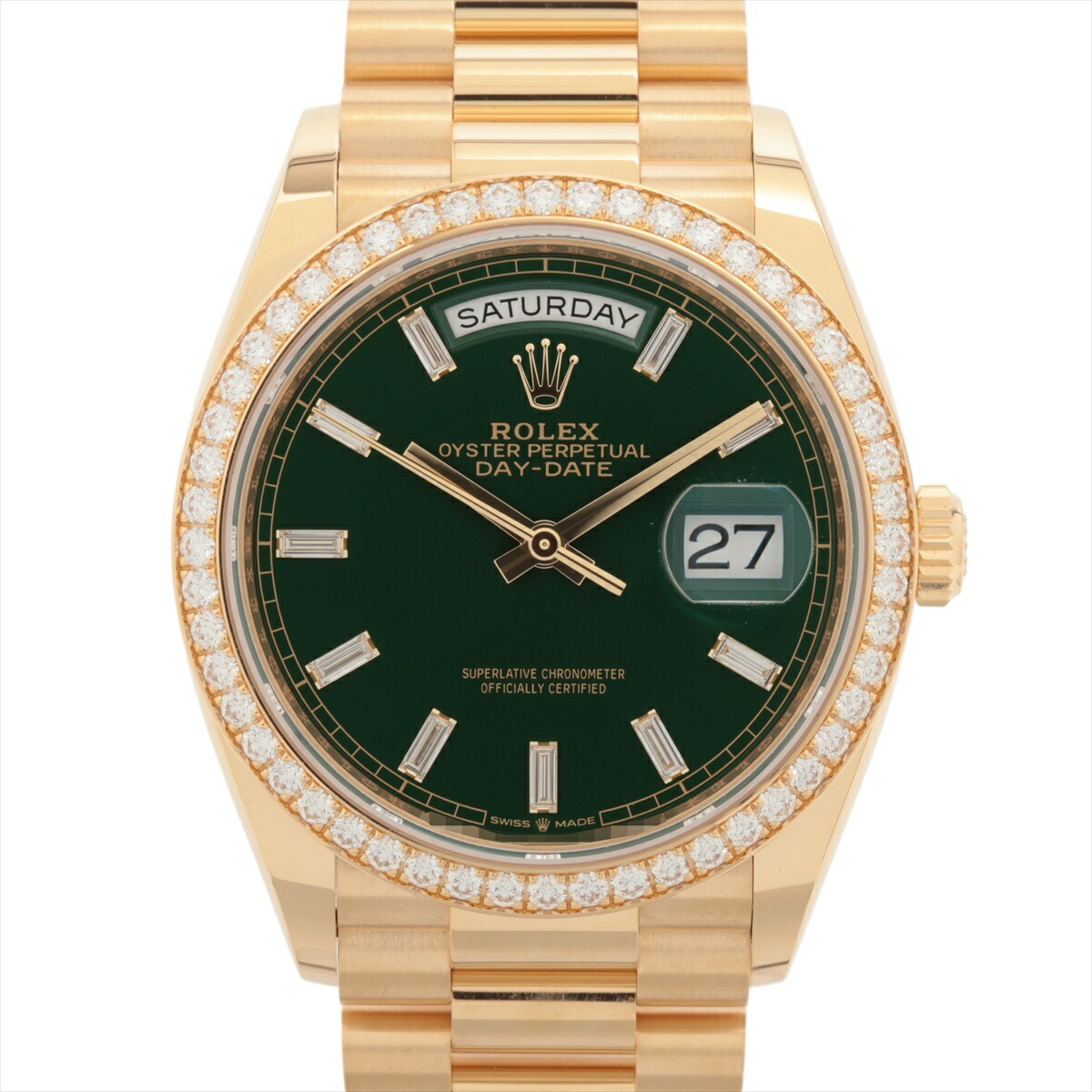 楽天市場】ロレックス（ROLEX）デイデイト 36 128345RBR ダイヤモンド